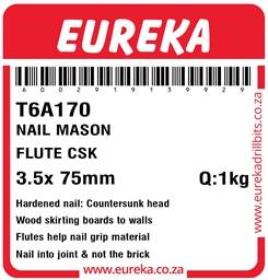 T6A170 - Masonry Nail -T6A170_Label_T
